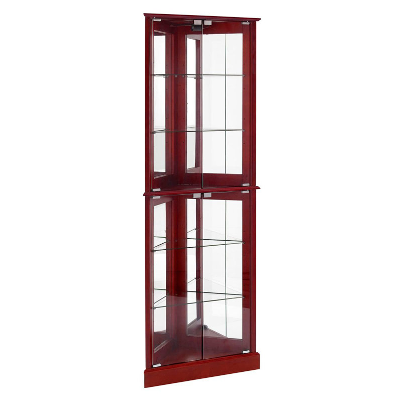 Armoire d'angle Curio