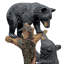 Statue oursons qui grimpent