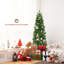 5' Lighted Artificial Christmas Tree w/ 180 LED Lights 10 Light Modes - Stand Included