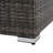 Chilhowie 51.1'' Wide Reversible Metal Patio Sectional with Cushions