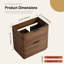 Meuble-lavabo autoportant de 76 cm (30 pouces) avec tiroir double, en contreplaqué-135395102