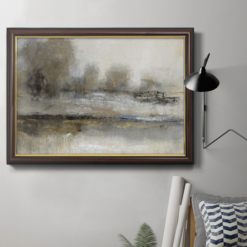 " Gilt Landscape II " Painting Print, 24" H x 36" W x 2.5" D
