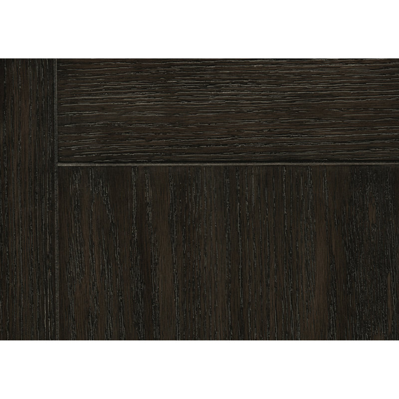 Table de chevet 2 avec table de chevet au fini rustique gris antique avec structure café et placage de bois