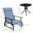 Trystian 2 - Person Metal Patio Dining Set with Square Table