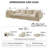 128" Sectional Modular Sofa With Storage-1423915474