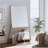 Lensa Rectangle Metal Full Length Wall Mirror with Embedded Bracket-1231707407-1241767792