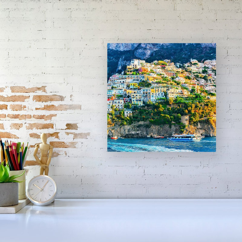 POSITANO, AMALFI COAST - Wrapped Canvas Print