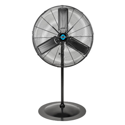 Tornado - Ventilateur sur pied extérieur oscillant en métal résistant à l'eau à haute vitesse IPX4 de 30 pouces - Usage commercial et industriel - 2 vitesses - Cordon de 8850 pi³ / min 10 HP 10 pi - Homologué UL