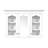 40" Medicine Cabinet With Mirror, Bathroom Storage Cabinet With Mirror Door And Shelves, Wall Mounted Bathroom Cabinet With Glass Doors