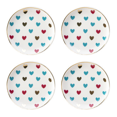 4'' Porcelain China Bread And Butter Plate