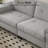 85" Modern 3-Seater Chenille Sofa, Deep Seat Couch with Adjustable Armrests for Living Room & Bedroom-872373691