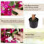 2 pièces plante florale d'azalée artificielle de 53 po avec pot de fleurs rouge Azalea-56497700