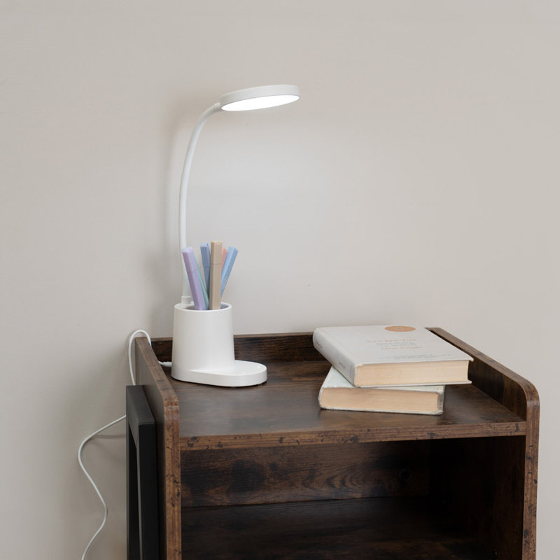 Revansh Table Lamp, White