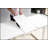 Square Extendable Dining Table with metal leg,Modern Space Saving Kitchen Table Solid base frame, comfortable, durable, beautiful-781581468
