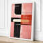 Silence Geometric - Wrapped Canvas-131764202-131764205