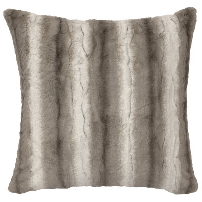 Wooded River Angora Platinum - Euro Sham - 26x26