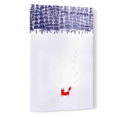 «Alone In The Forest» par Robert Farkas, art mural en verre acrylique