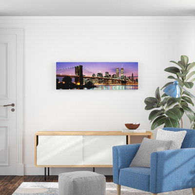 " Brooklyn Bridge New York NY USA " by Panoramic Images