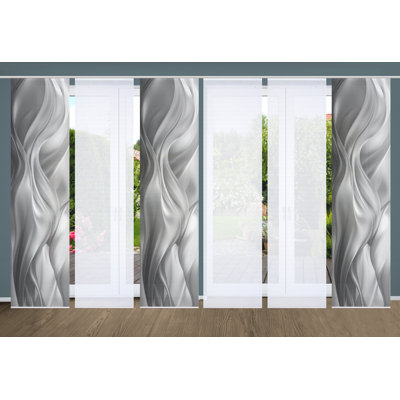 Semi Sheer Sliding Panel