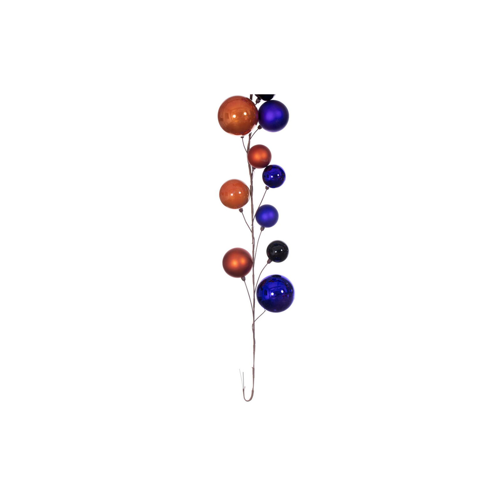 120'' in. Garland, Purple/Orange/Black