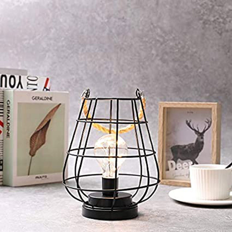 Lanterne décorative sans fil H 8,5 po