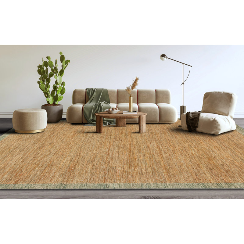 Textures Hand Knotted Wool Area Rug, Rectangle 10' x 14'