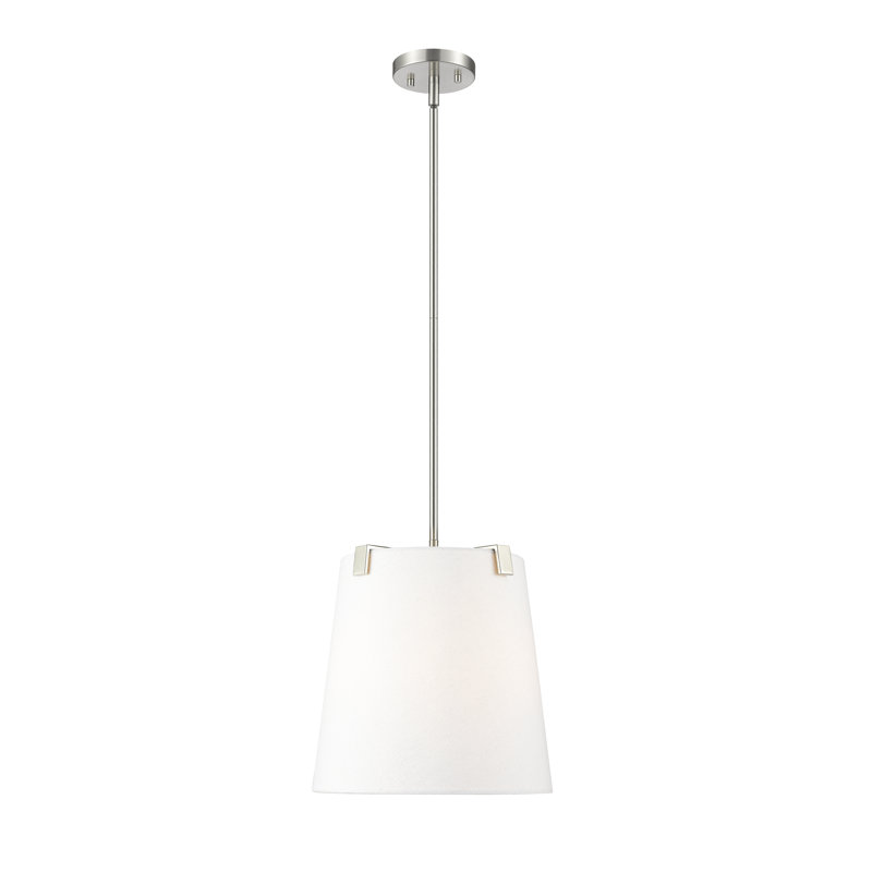 Regene 3 - Light Shaded Pendant, Brushed Nickel