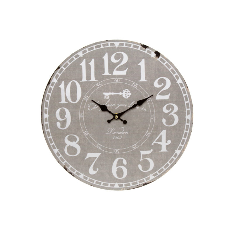 Beavers Wood Wall Clock