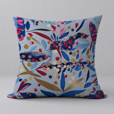 Abstract Reversible Throw Pillow