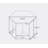 47.24" Hexagonal Coffee Table Side Table Nightstand-1793671636
