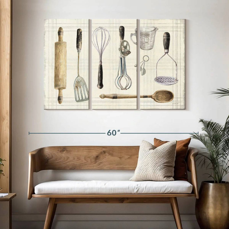 Senne Floursack Kitchen Dark, 32" H x 50" W