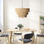 Lagoudera 1 - Light Natural Geometric Pendant