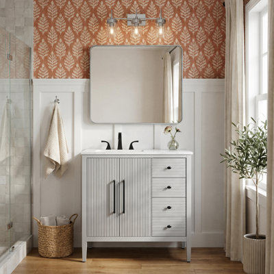 Meuble-lavabo simple 36 po
