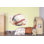 Adhésif mural baseball, autocollant de baseball aquarelle, art mural de pièce, décor de chambre de bébé sport, murale de salle de jeux