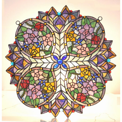 Zorya Plants & Flowers Window Panel