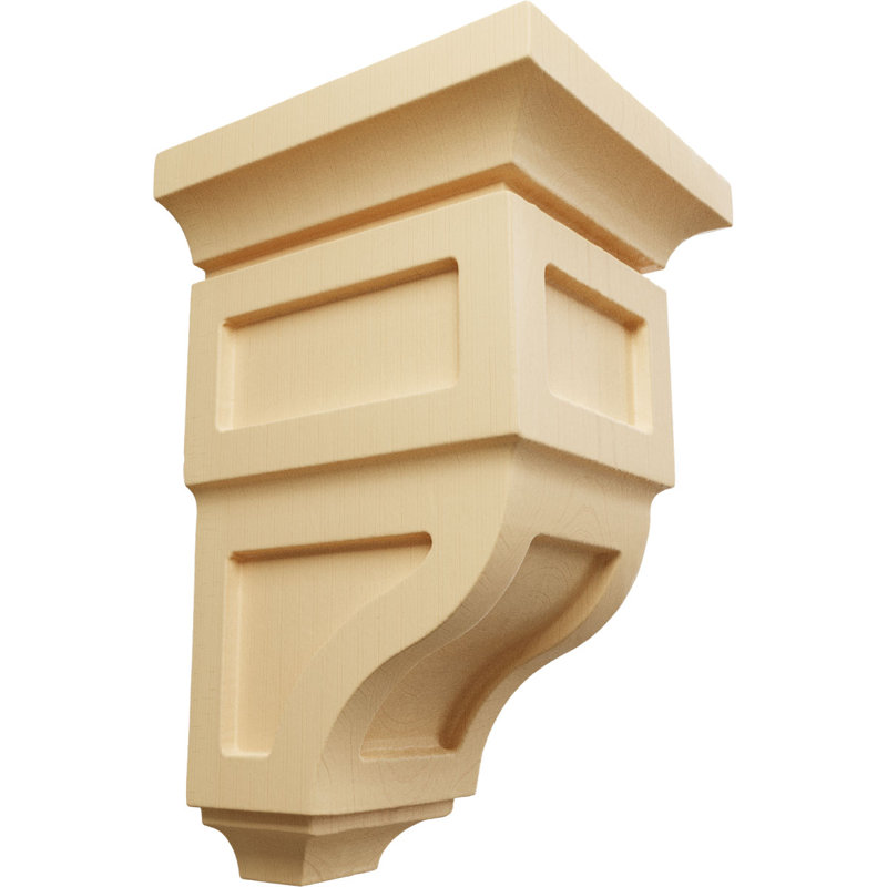 Mini corbeau en bois l 3 1/2 po x P 3 3/4 po x H 6 po, (paquet de 6), Érable