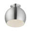 Plafonnier semi-encastré 1 lumière 10 po Fez-1733132838