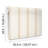 Bobbin Stripe Scalloped Wallpaper-234358360
