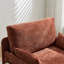 Canapé-lit pliable inclinable, canapé-lit convertible 3-en-1, décor Mid-Century, convient aux petits espaces, avec trois coussins, peut être placé dans la chambre d'étude de la chambre d'amis-9645963