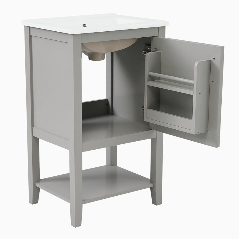 Meuble-lavabo simple avec plateau 20,00 Zulma