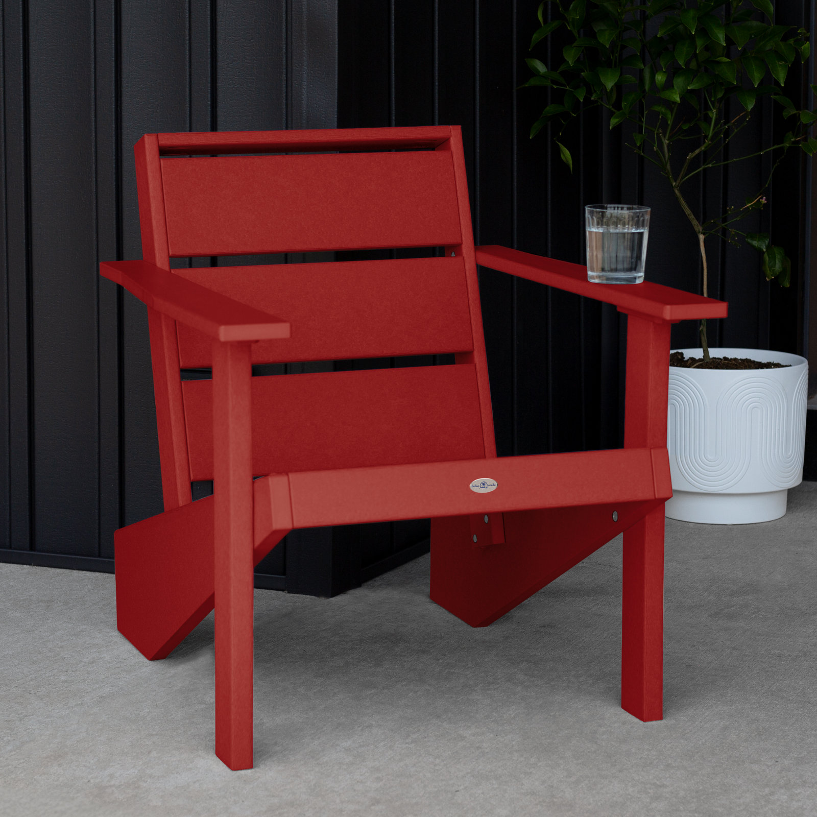 Adirondack Chair, Boathouse Red