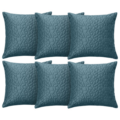Aspire Homeware Geometric Square Velvet Cushion Covers