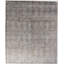 Handmade Cotton and Silk Abstract Area Rug
