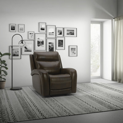 Blair Swivel Glide Recliner Dual Power - Cognac