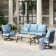 Tapasi Patio Conversation Set with Swivel Lounge Chairs