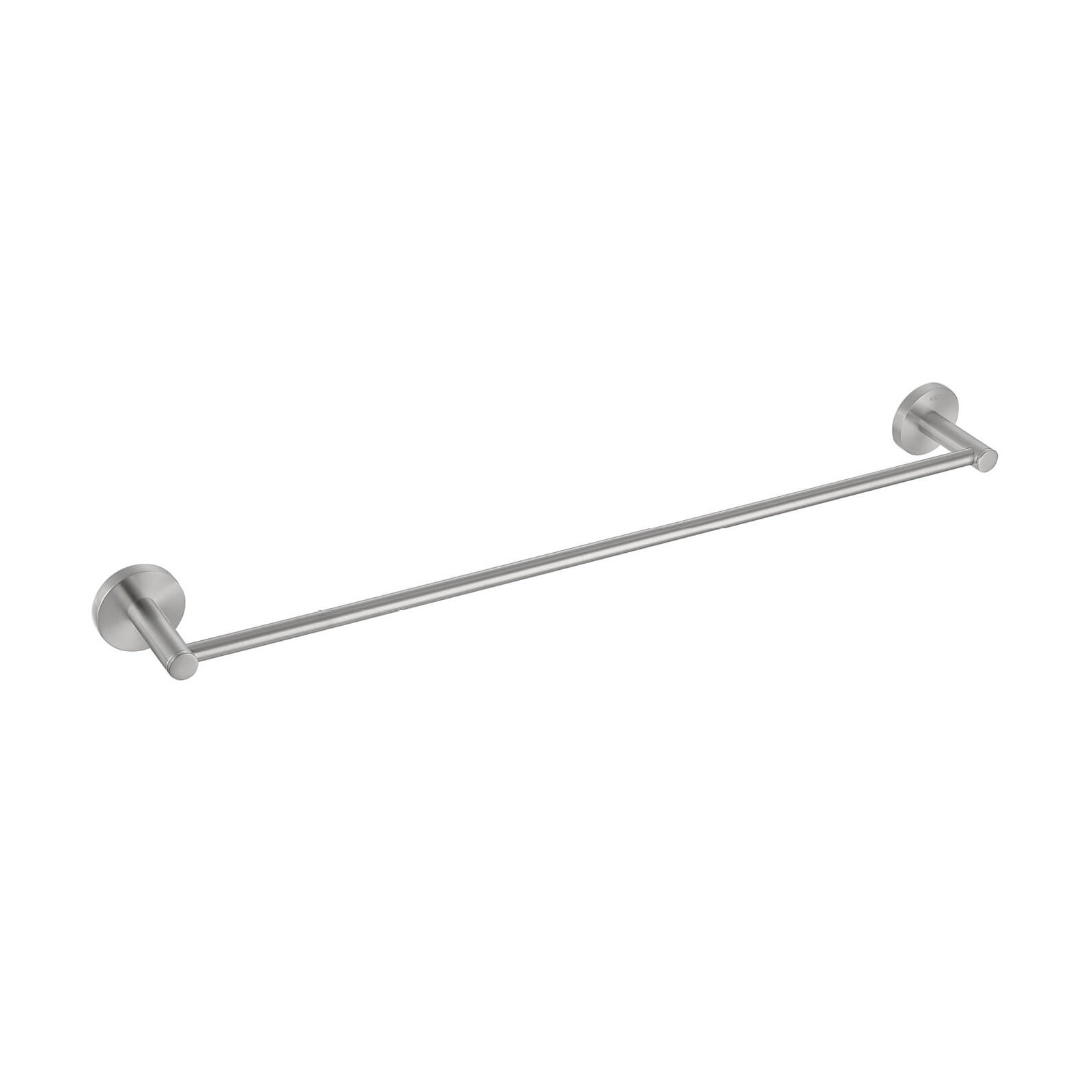 Wall Mounted Towel Bar, Brush Nickel, 2.13" H x 24" W x 2.88" D