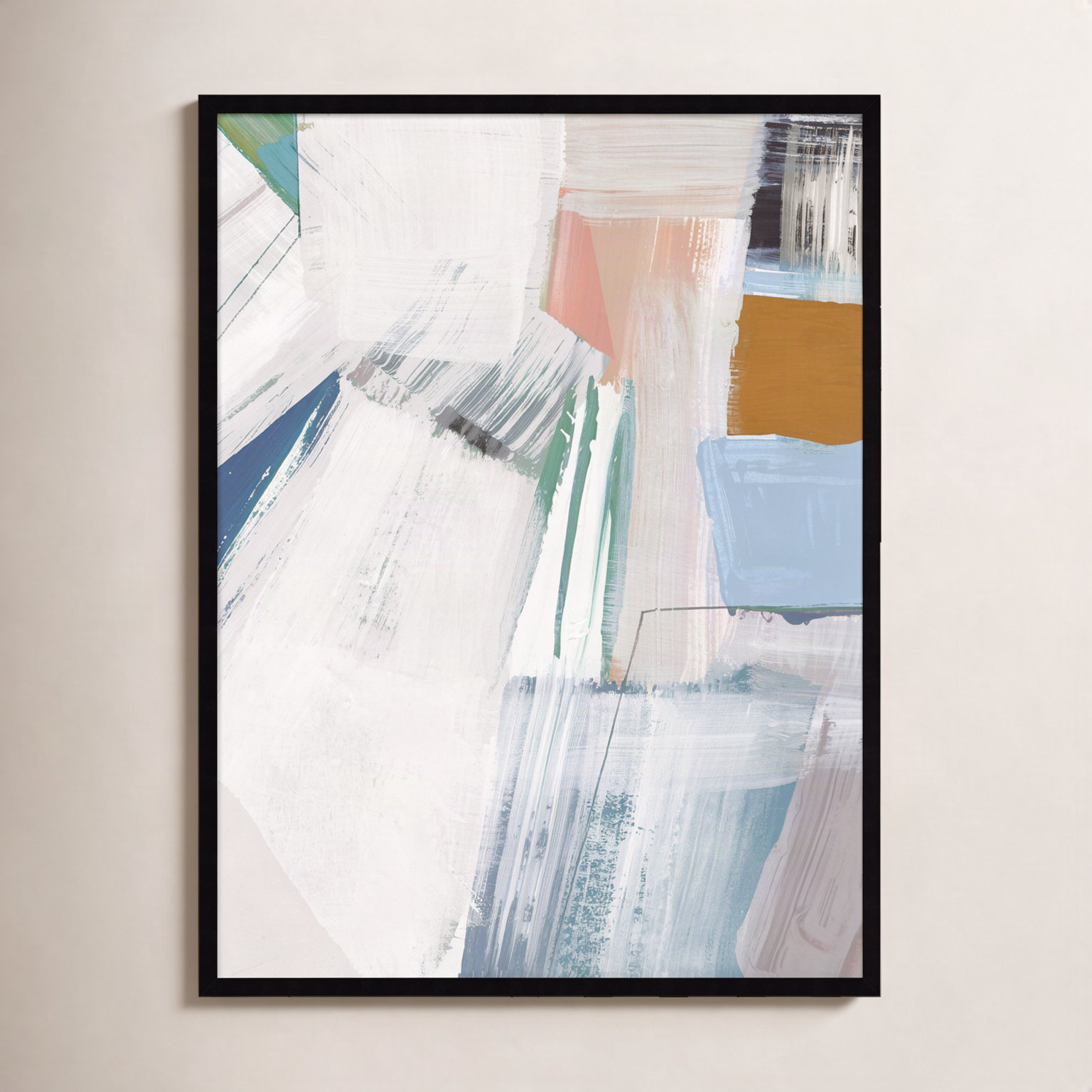 Gilpin "Buildings No. 2" Print by Cartissi, 41" H x 31" W, Black
