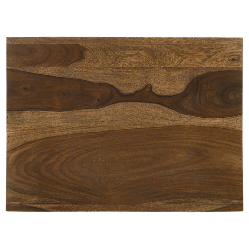 Jazzelle Rectangular Solid Wood End Table Auburn