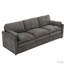 Canapé confortable en chenille 3 places avec coussins double couche et conception ergonomique pour un confort ultime dans les salons-524420694