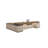 110.24"Modern Light Luxury Brown L-Shaped Office Desk-203641752